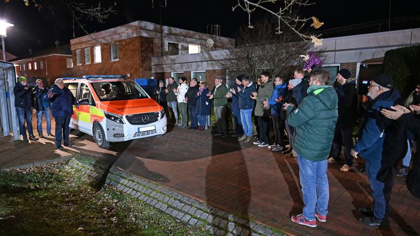 Großer Empfang für &quot;Zoffi&quot;.